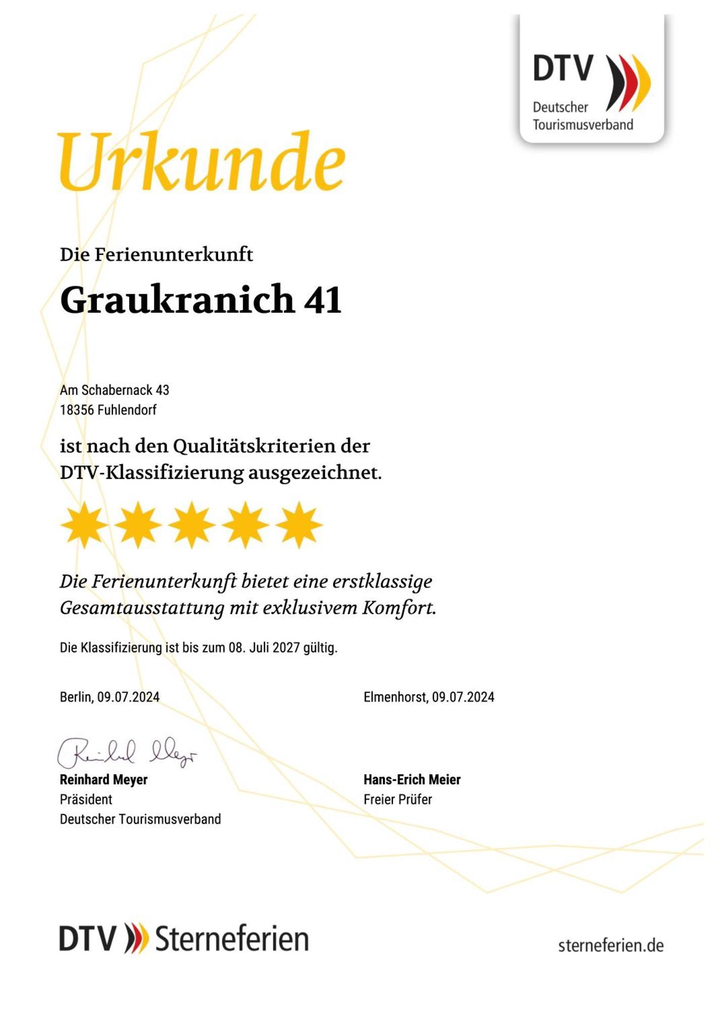Ferienhaus Graukranich 41 Fuhlendorf  Екстер'єр фото